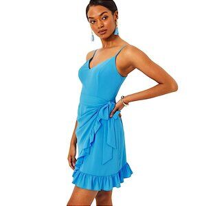 Lilly Pulitzer Blue Ruffle Dress